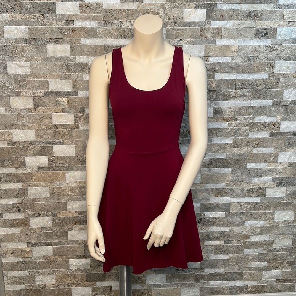 Maroon Express Summer Dress